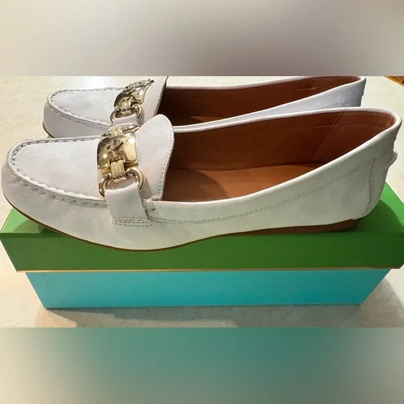 Kate Spade leather loafers   Worn once!  Like new! - Picture 3 of 3